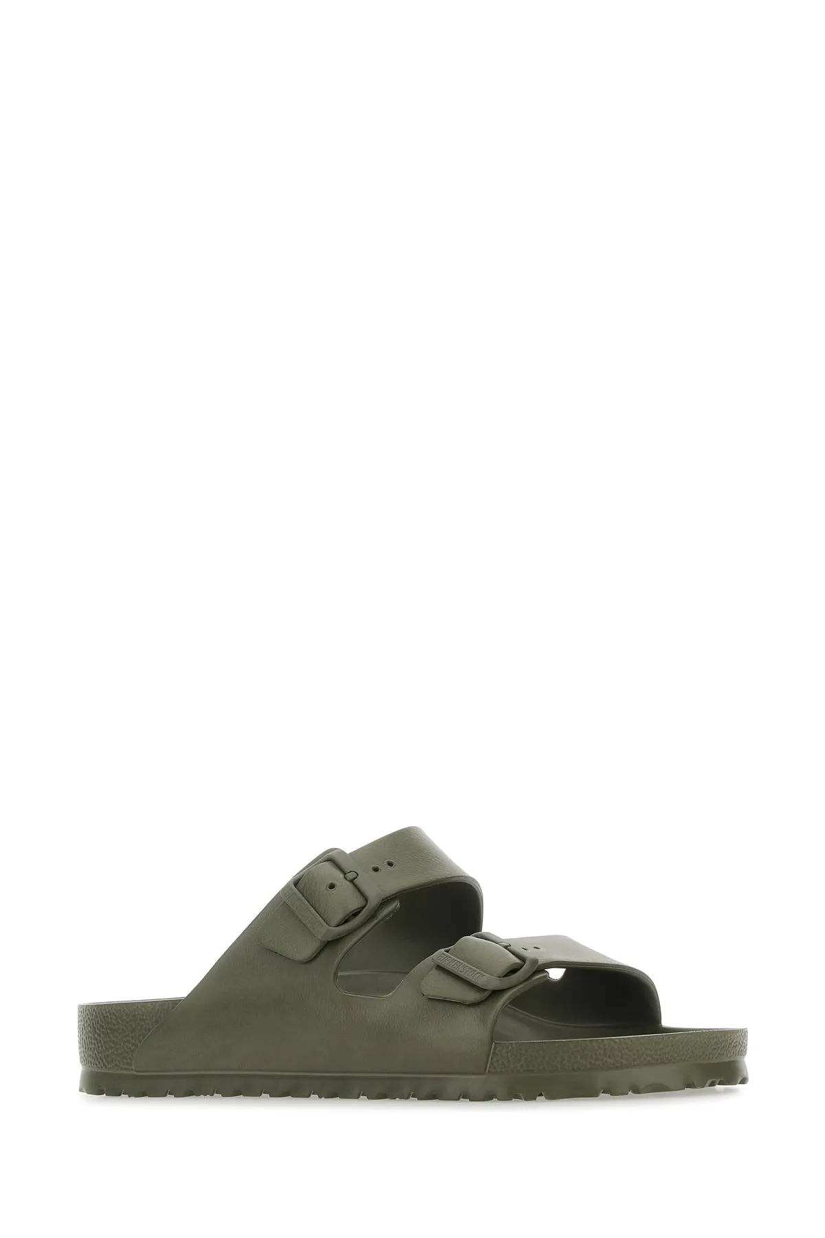 Army green rubber Arizona slippers