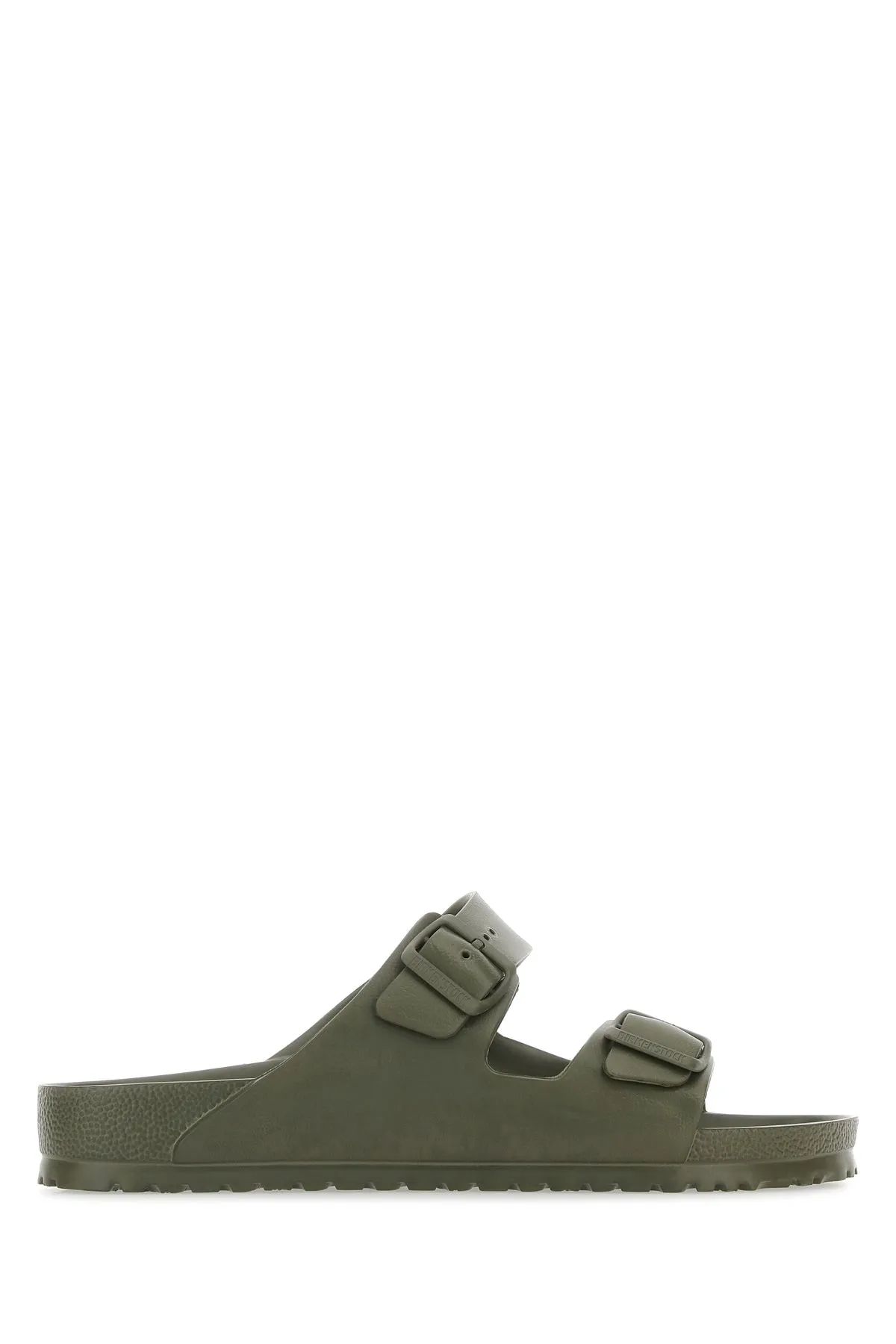 Army green rubber Arizona slippers