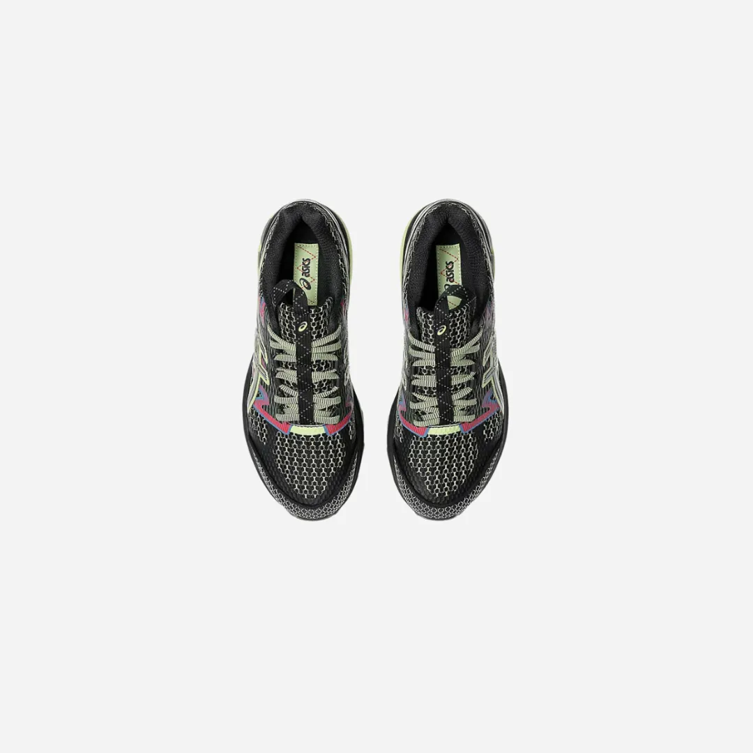 Asics US4-S Gel-Terrain Shoes Black/Neon