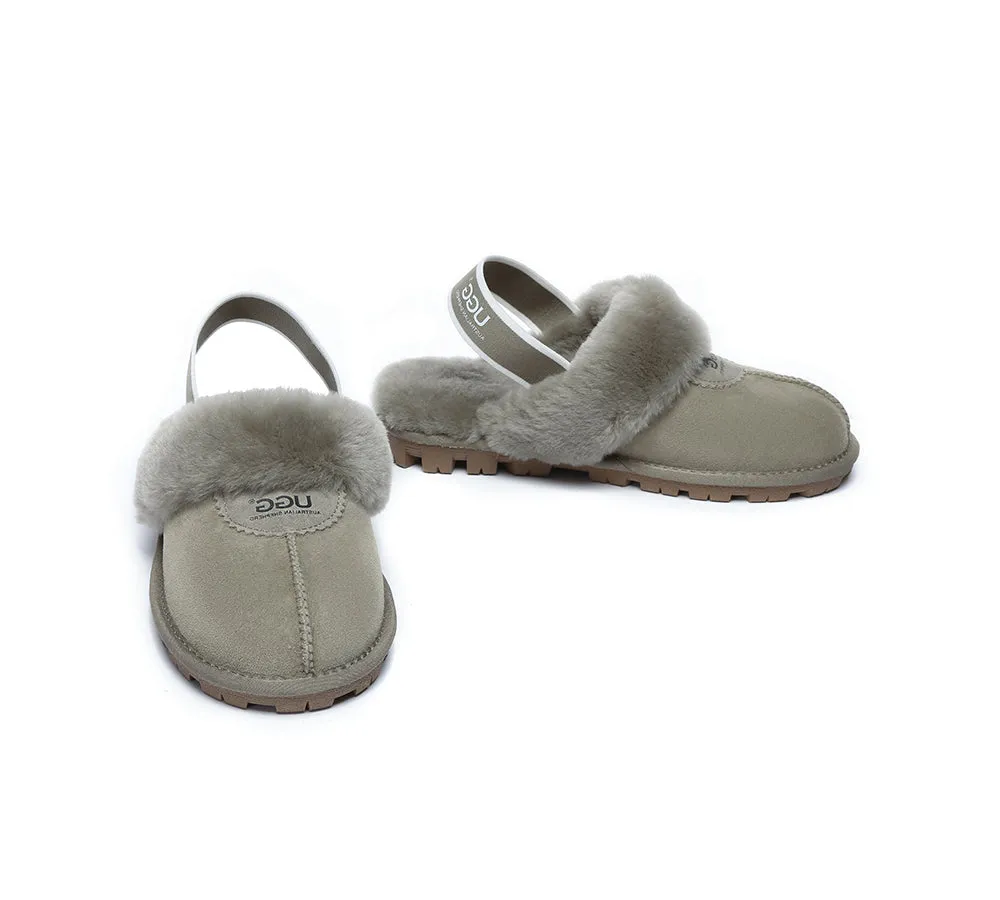 Australian Shepherd® Ugg Slingback Slippers Unisex Waffle Plus