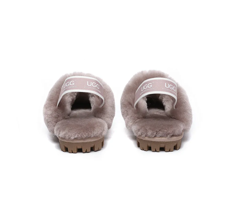 Australian Shepherd® Ugg Slingback Slippers Unisex Waffle Plus