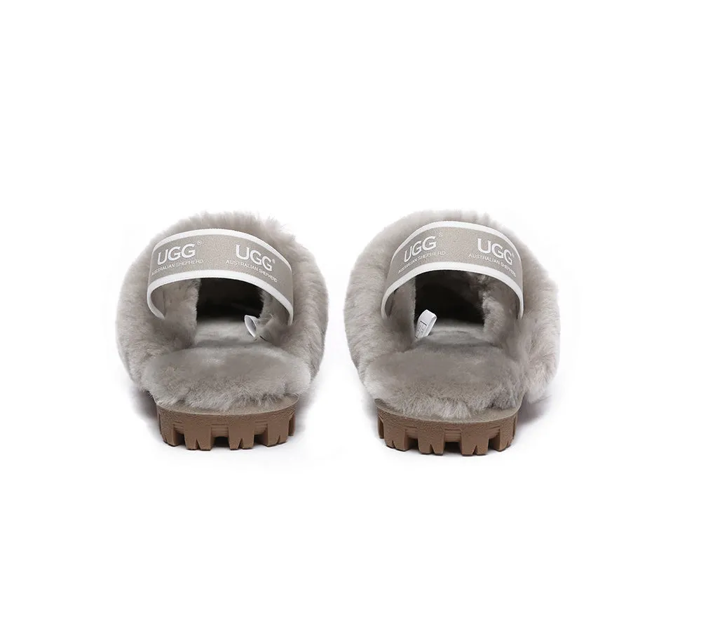 Australian Shepherd® Ugg Slingback Slippers Unisex Waffle Plus