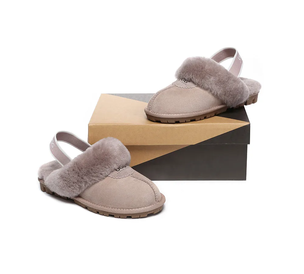 Australian Shepherd® Ugg Slingback Slippers Unisex Waffle Plus