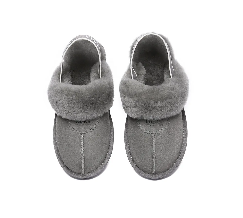 Australian Shepherd® Ugg Slingback Slippers Unisex Waffle Plus
