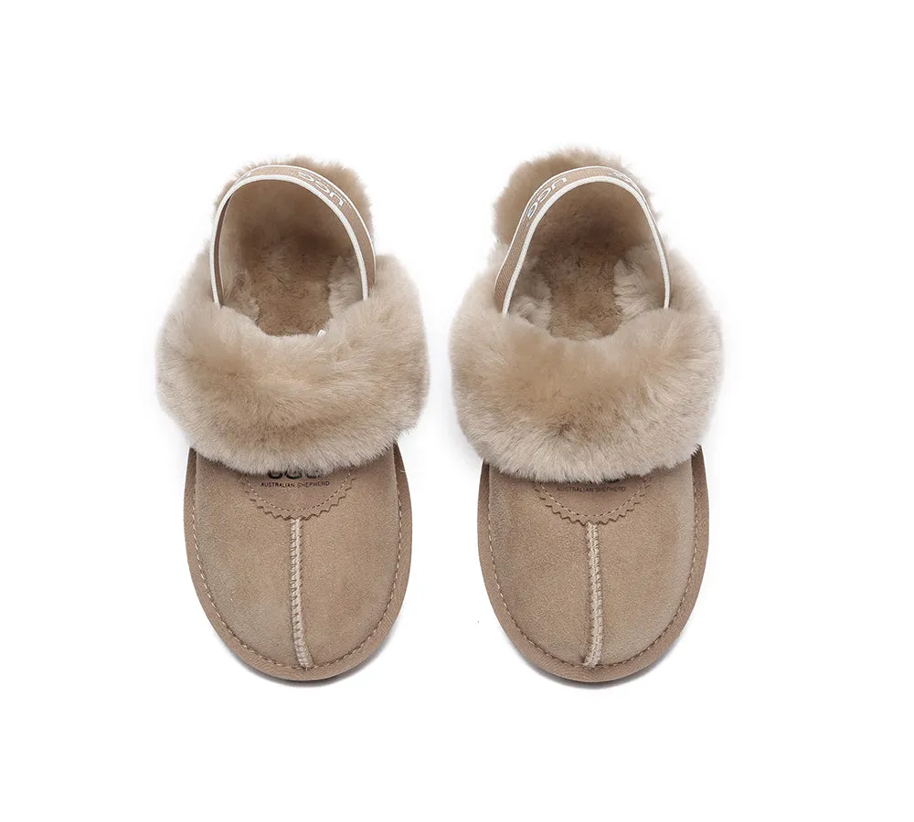 Australian Shepherd® Ugg Slingback Slippers Unisex Waffle Plus