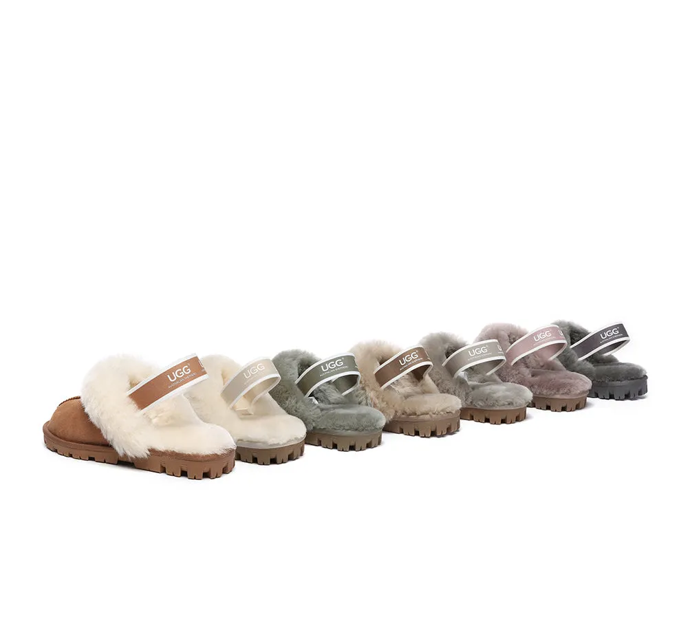 Australian Shepherd® Ugg Slingback Slippers Unisex Waffle Plus
