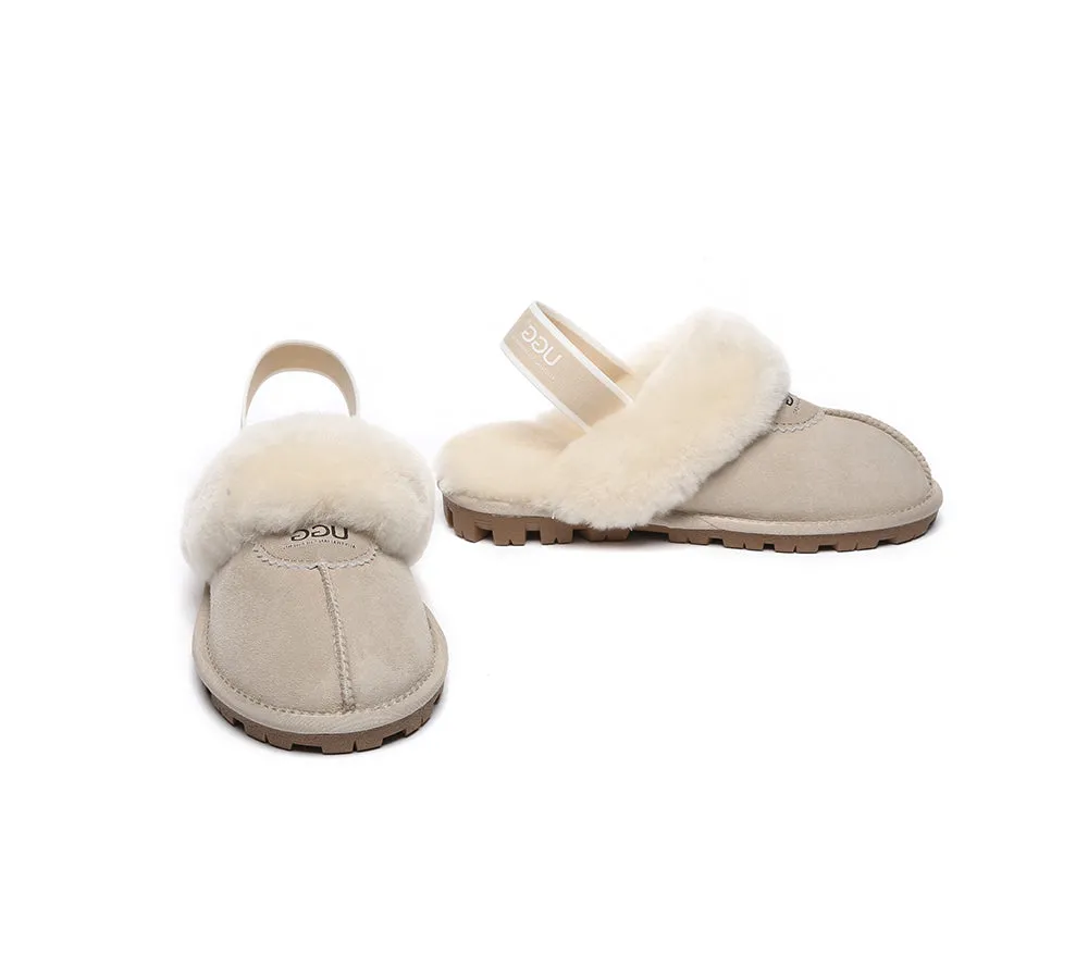 Australian Shepherd® Ugg Slingback Slippers Unisex Waffle Plus