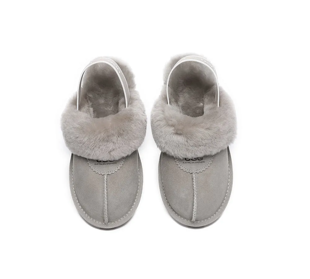 Australian Shepherd® Ugg Slingback Slippers Unisex Waffle Plus
