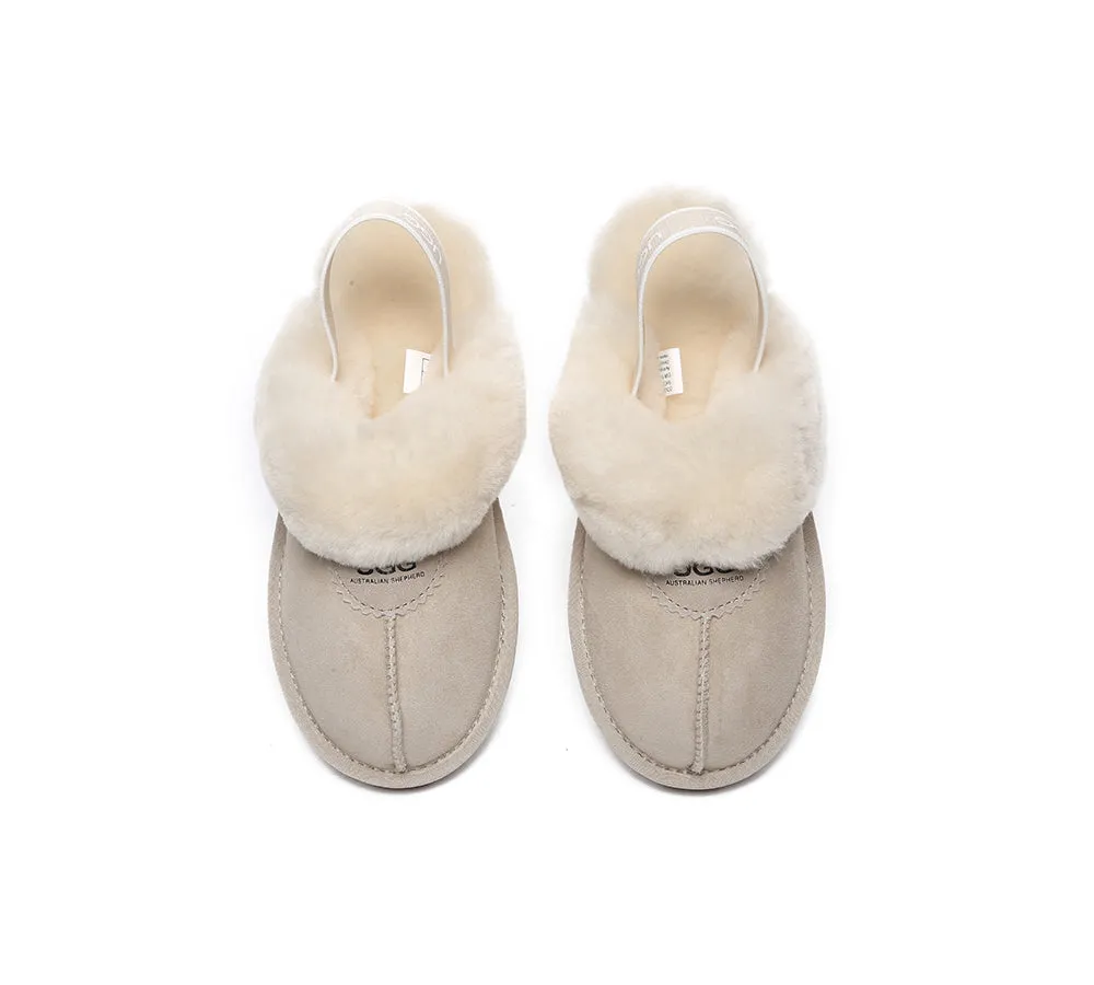 Australian Shepherd® Ugg Slingback Slippers Unisex Waffle Plus