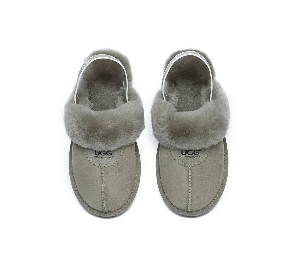 Australian Shepherd® Ugg Slingback Slippers Unisex Waffle Plus