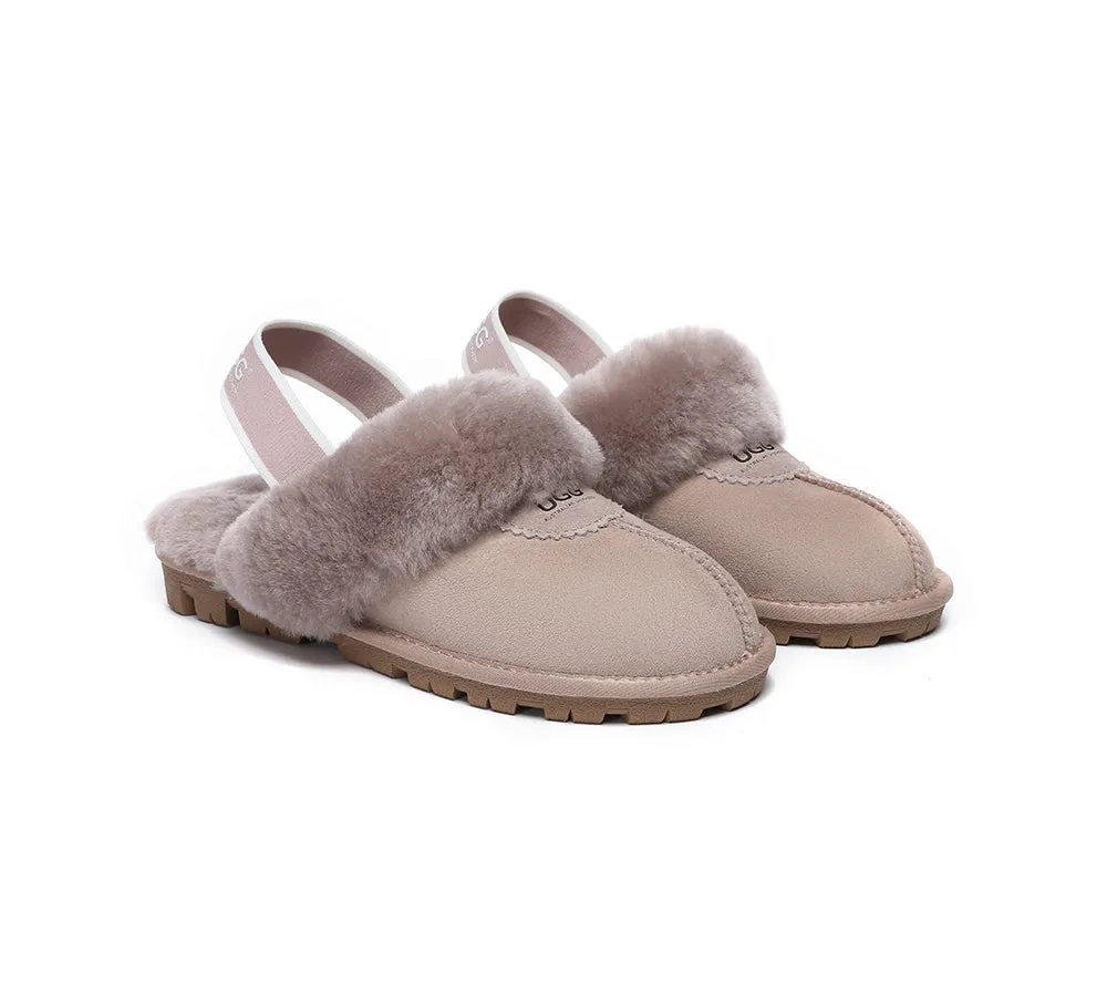 Australian Shepherd® Ugg Slingback Slippers Unisex Waffle Plus