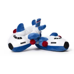 Boeing Blue Airplane Slippers