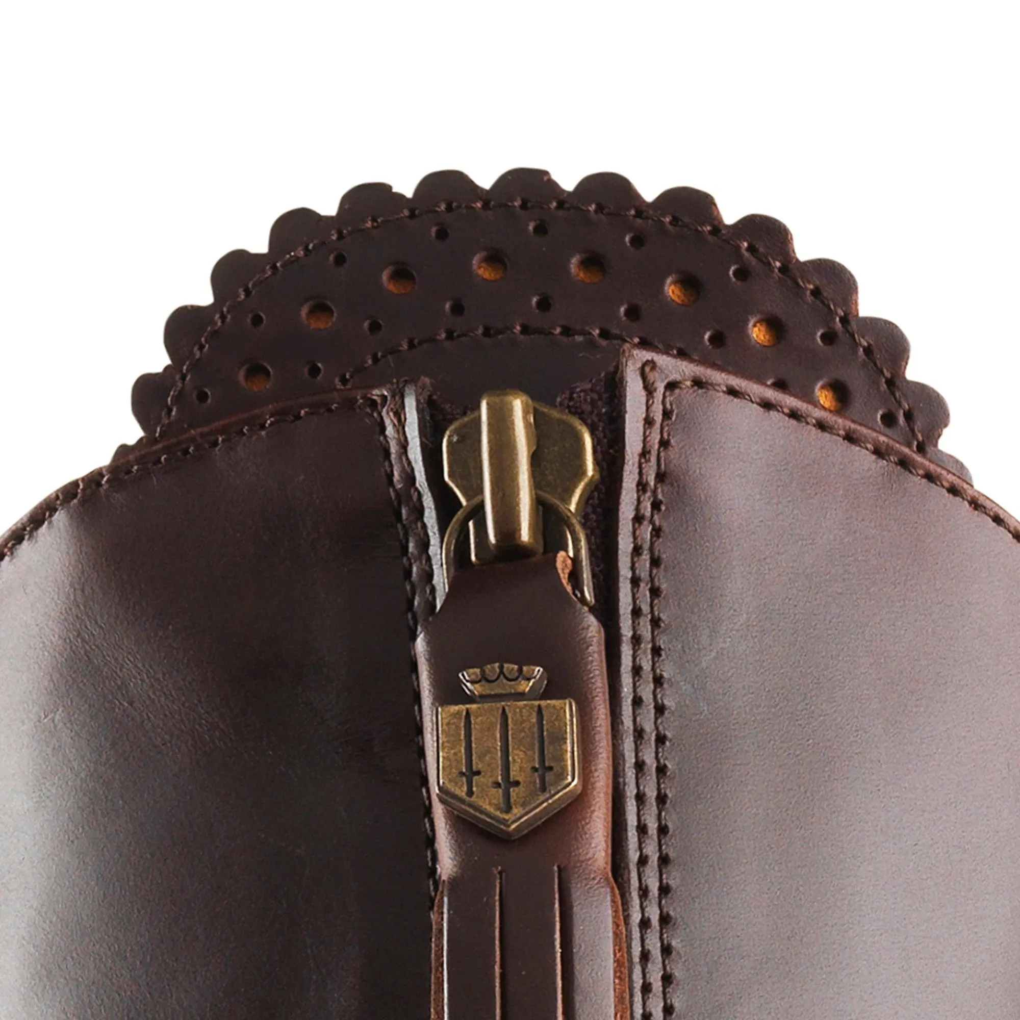 Fairfax & Favor Flat Regina Leather Boot