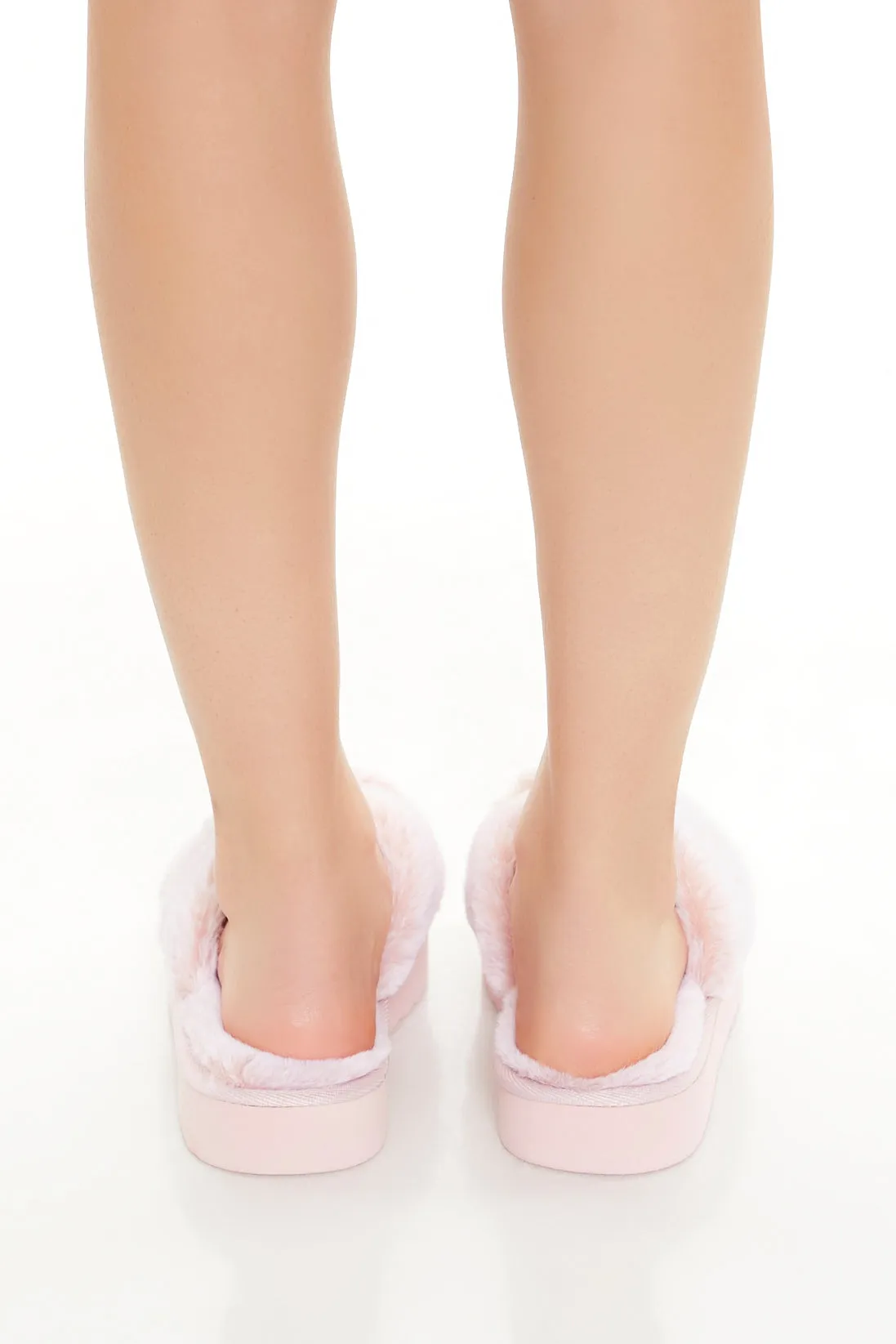Faux Fur House Slippers