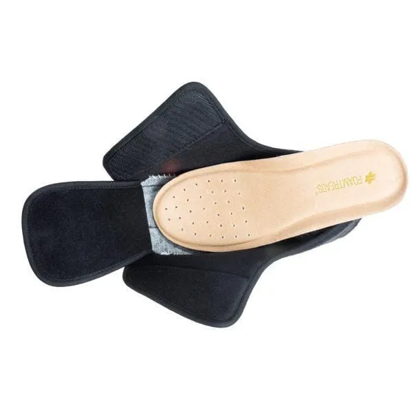 Foamtreads Women's Physician 2 Slippers- Black
