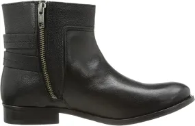 FRYE MOLLY D RING SHORT LEATHER BOOTS
