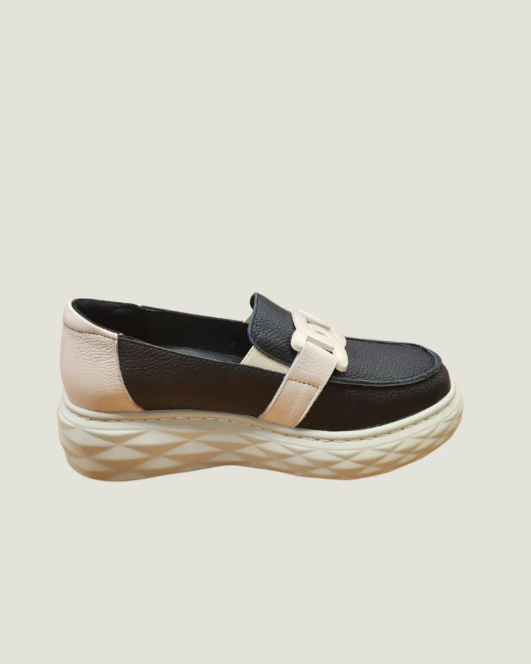 Gelato Jemma Leather shoes - Black/Bone