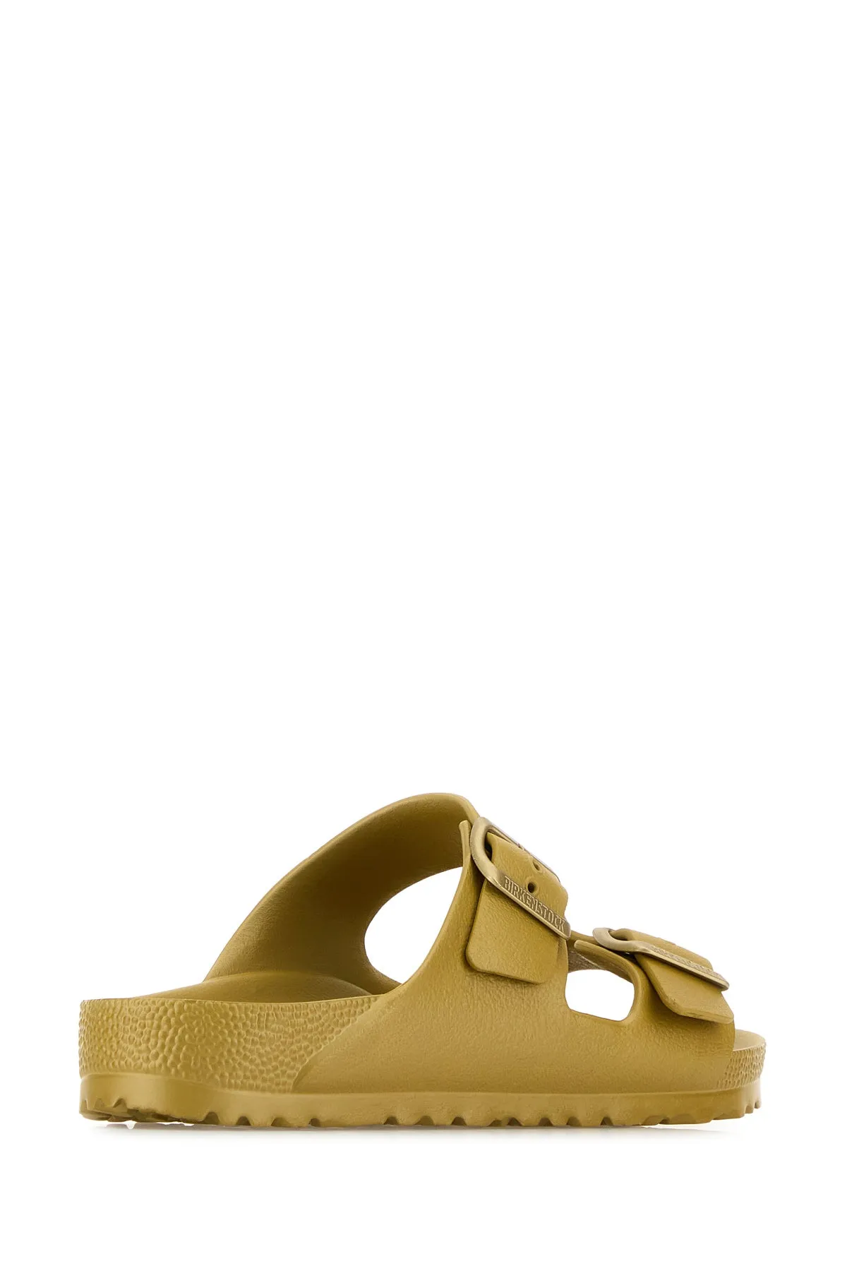 Gold rubber Arizona slippers