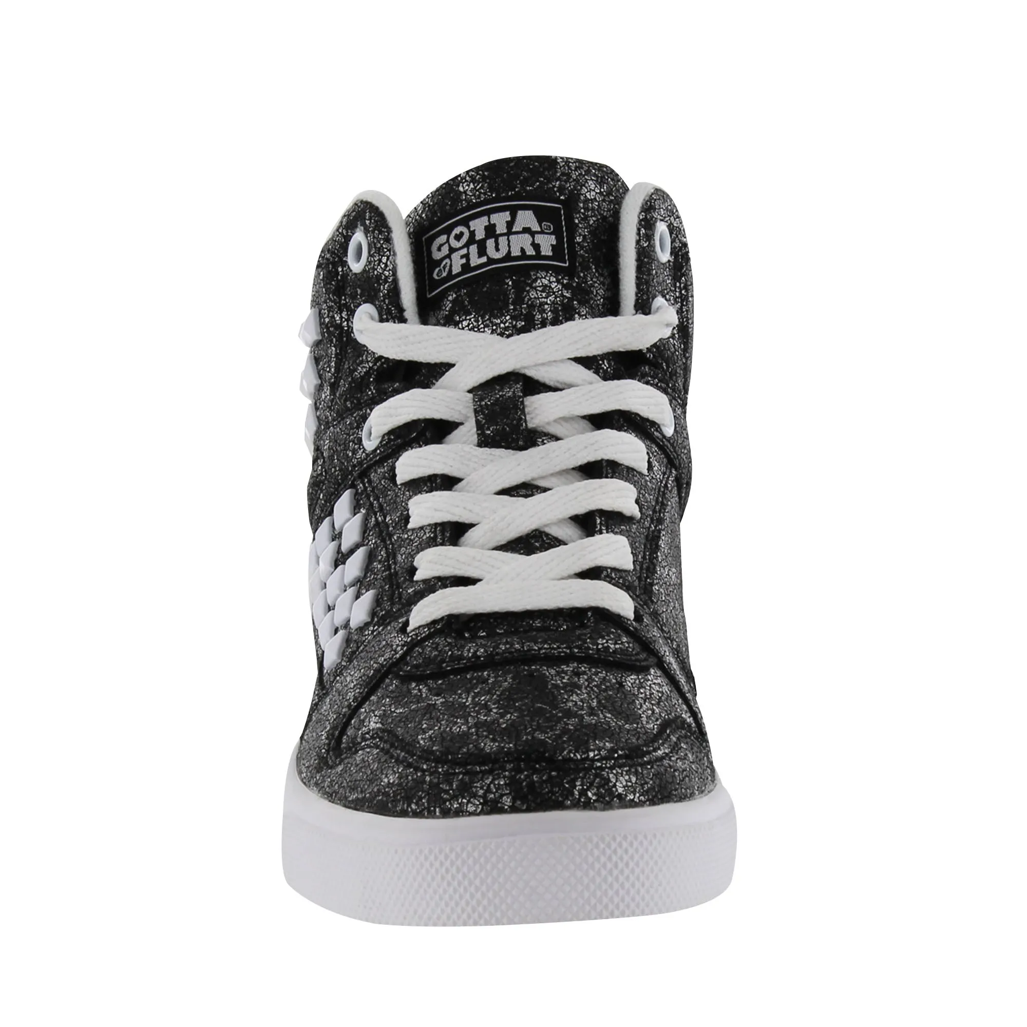 Gotta Flurt Women's Hip Hop HD Black/White Fashion Sneaker
