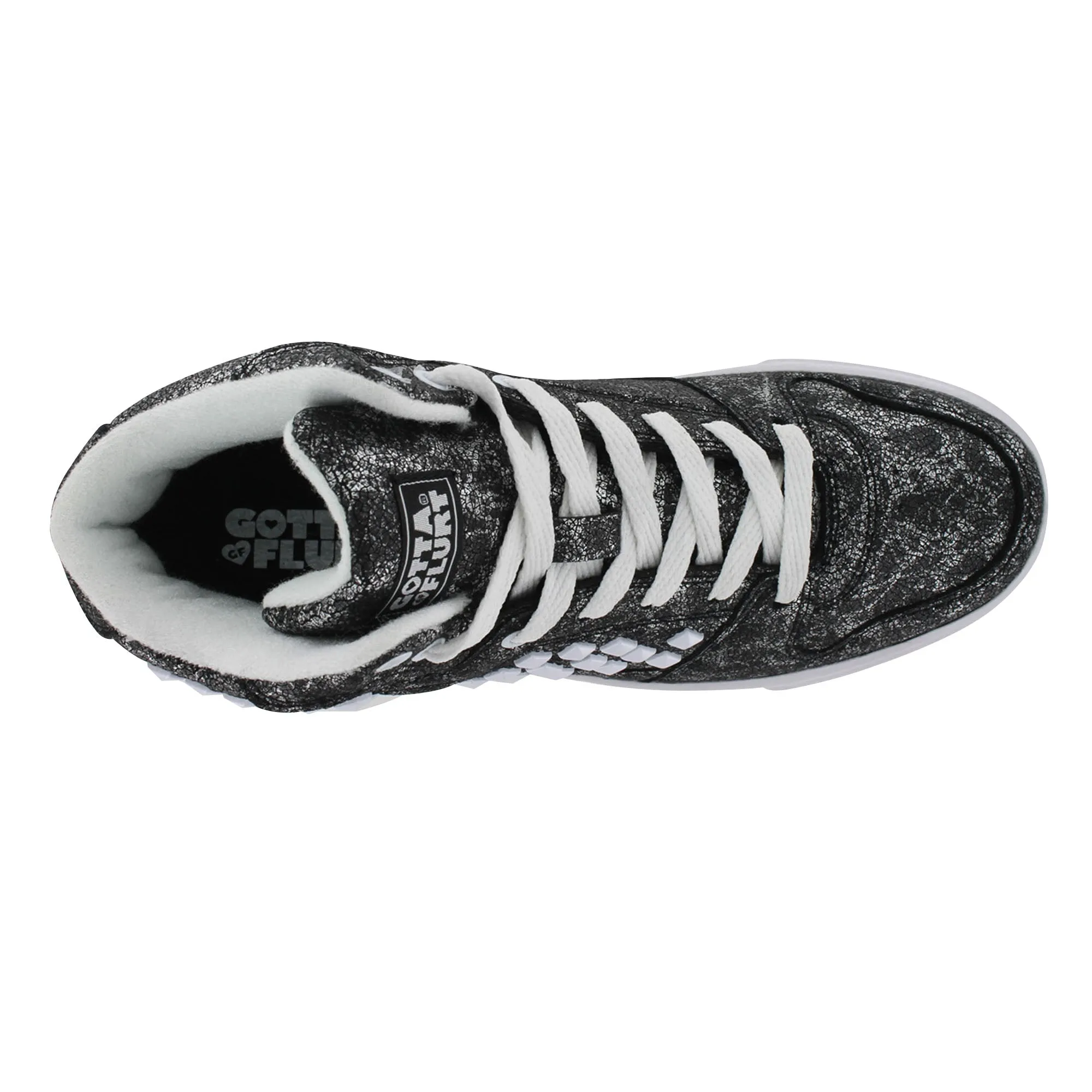Gotta Flurt Women's Hip Hop HD Black/White Fashion Sneaker