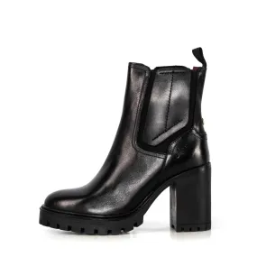Hattie Black Heeled Chelsea Boot (Final Sale)