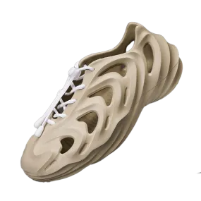 KW Yeezy Breathable Designer Foam Sneakers -Cream