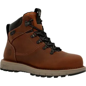 Rocky Legacy 32 Women's Composite Toe Waterproof Work Boots Rkk0350 In Brown