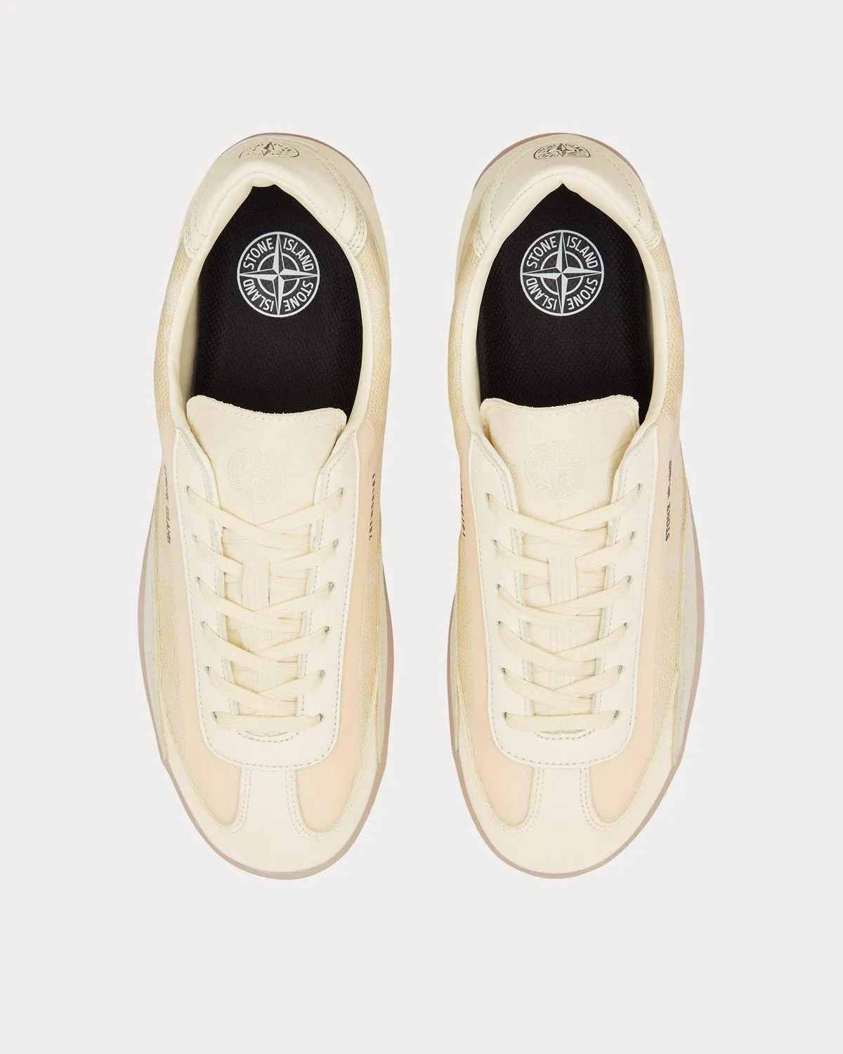 S0101 Ivory Low Top Sneakers