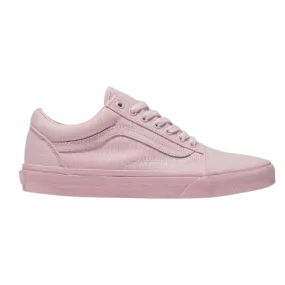 Vans Men's Old Skool Pastel Mono Shoes - Pink