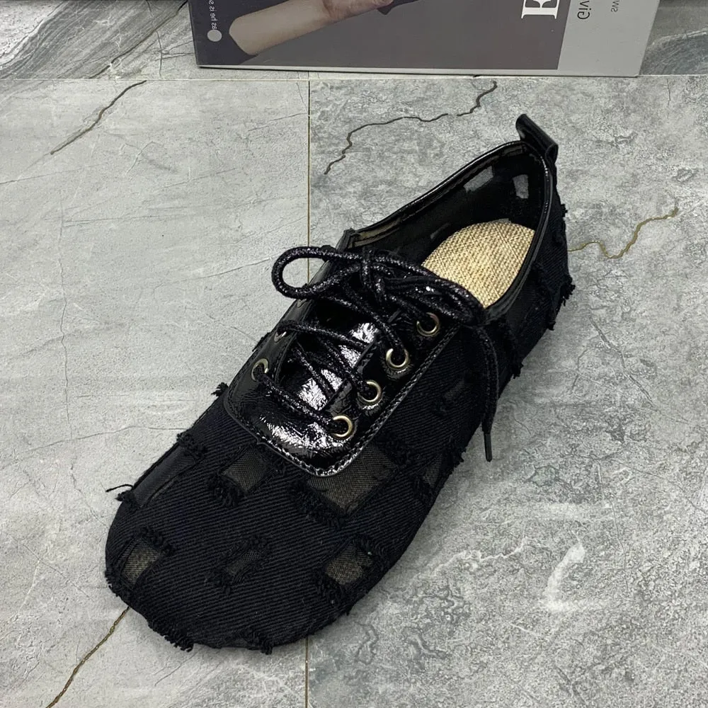 Women Breathable Casual Flats Shoes