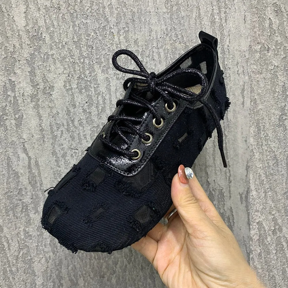 Women Breathable Casual Flats Shoes