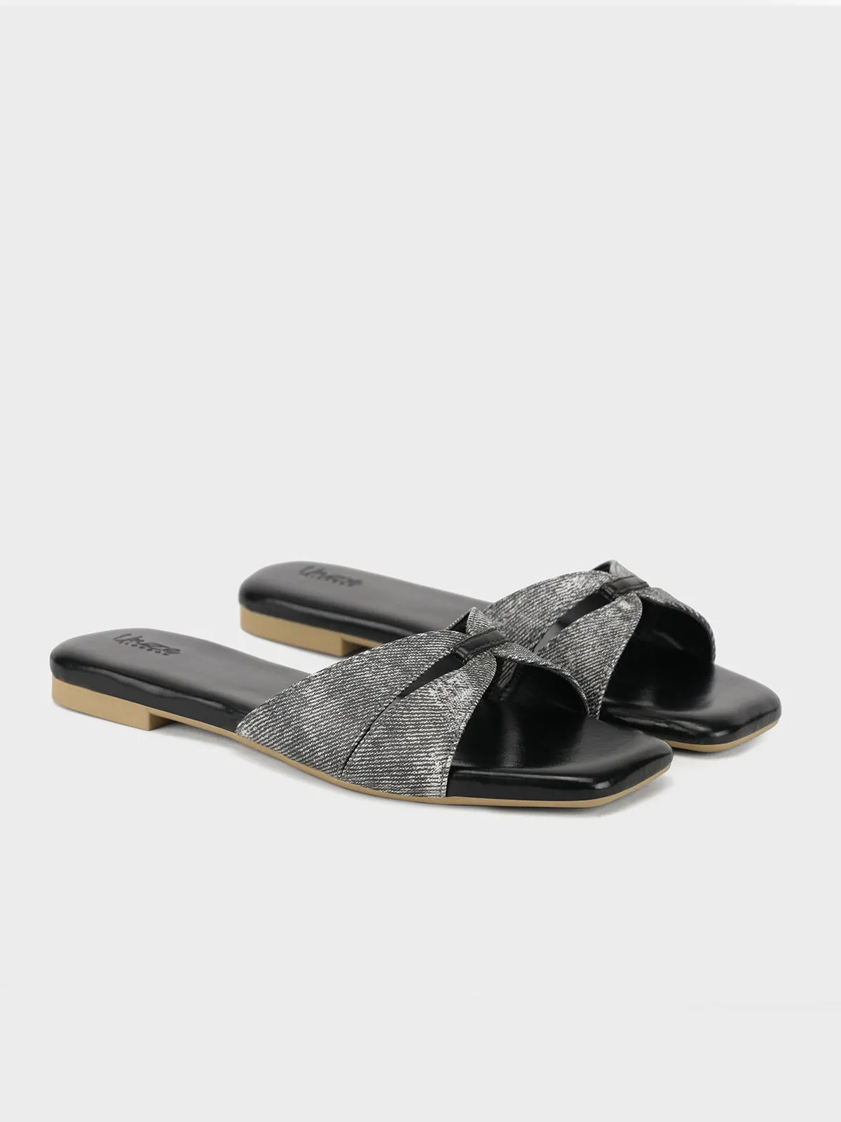 Womens "URBANM" Classic Flat Slippers