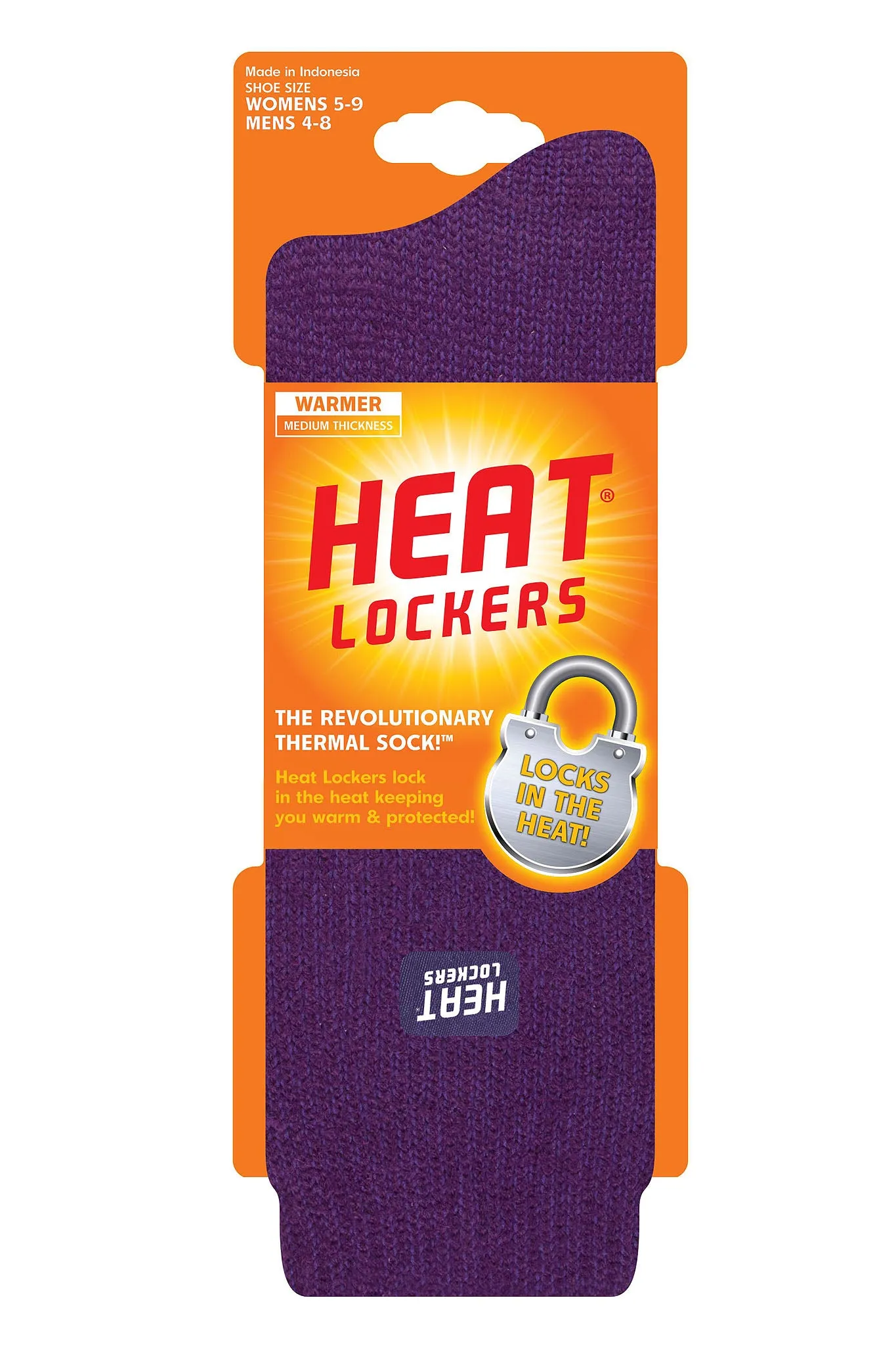 Women's WARMER Solid Color Crew Sock